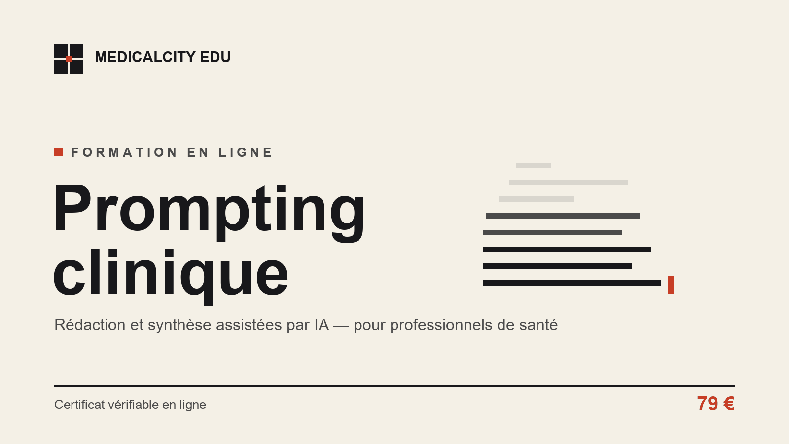 Prompting clinique : rédaction et synthèse assistées par IA